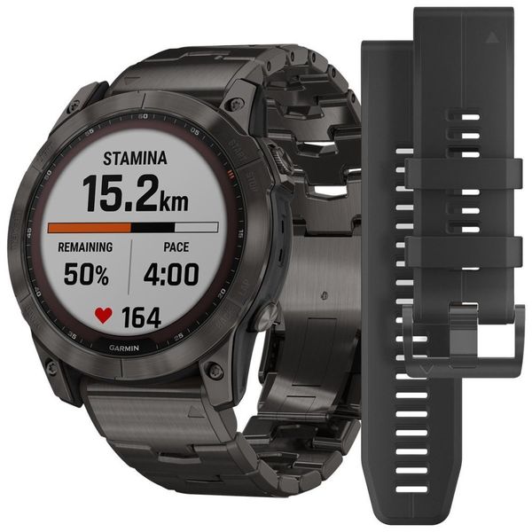 Ceas Garmin Fenix 7 Sapphire Solar 010-02541-27